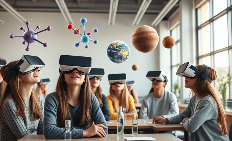 Using Virtual Reality for Immersive Science Education Experiences